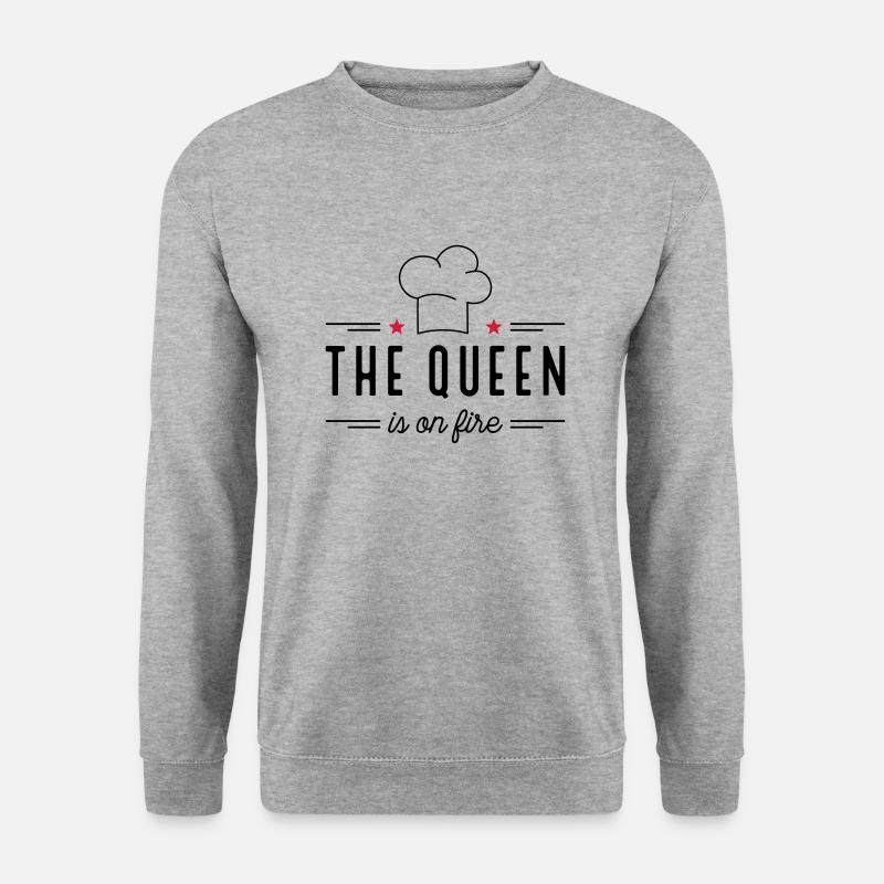 Weihnachtsgeschenke für Frauen - Unisex Pullover - Weißgrau meliert
