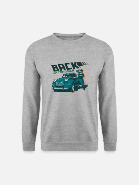 BACK OF THE DEUCH - Sweat-shirt Unisexe - gris chiné
