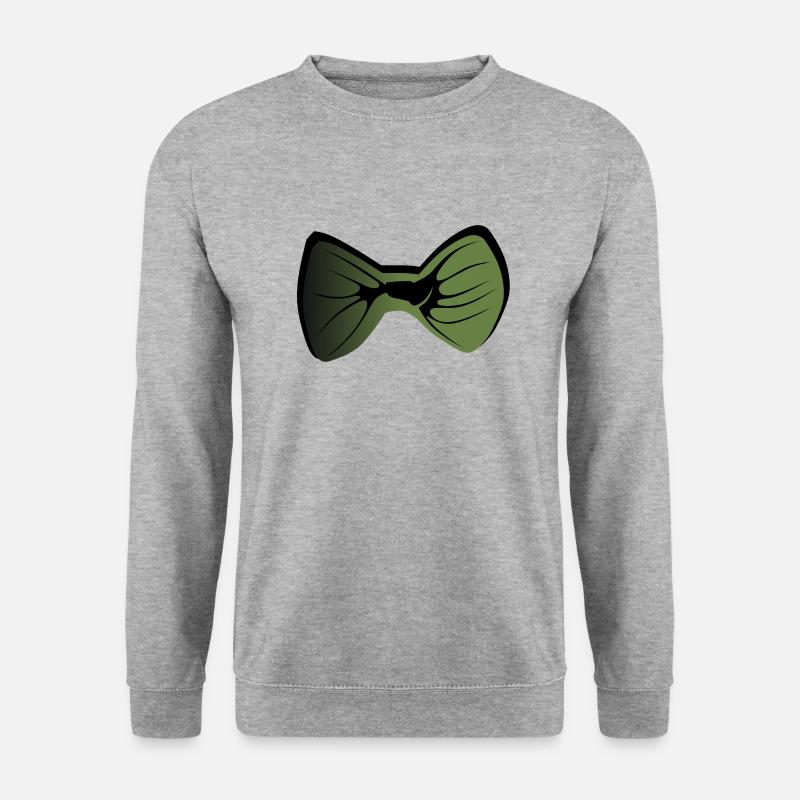 Fliege 2604 i - Unisex Pullover - Weißgrau meliert