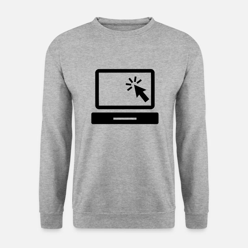 Computer - Unisex Sweatshirt - salt & pepper