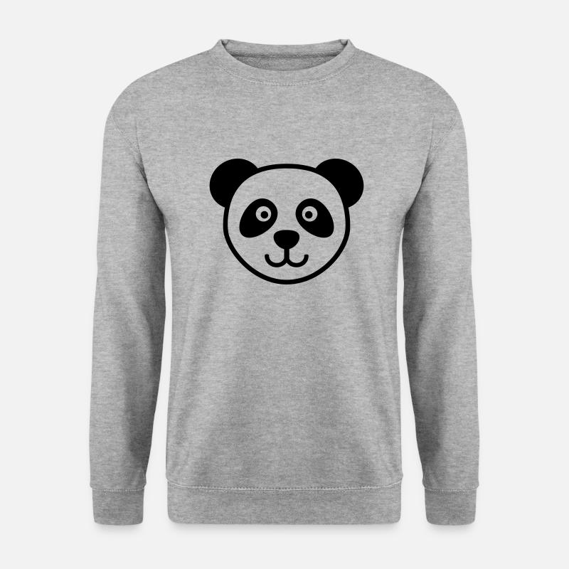 Panda - Unisex Sweatshirt - salt & pepper
