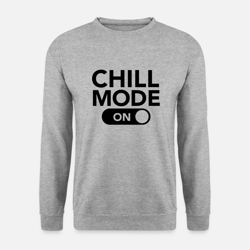 Chill Mode (On) - Unisex Sweatshirt - salt & pepper