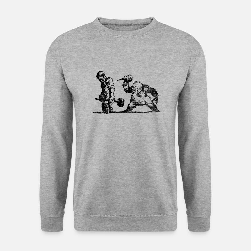 Class struggle? - Unisex Sweatshirt - salt & pepper