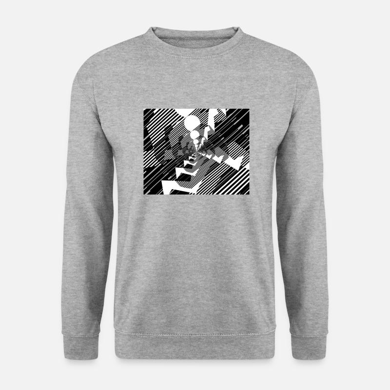 Cours Cours cours - Sweat-shirt Unisexe - gris chiné