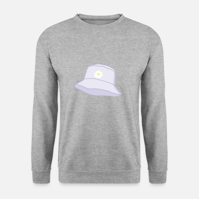 Bob with a flower - Unisex Sweatshirt - salt & pepper