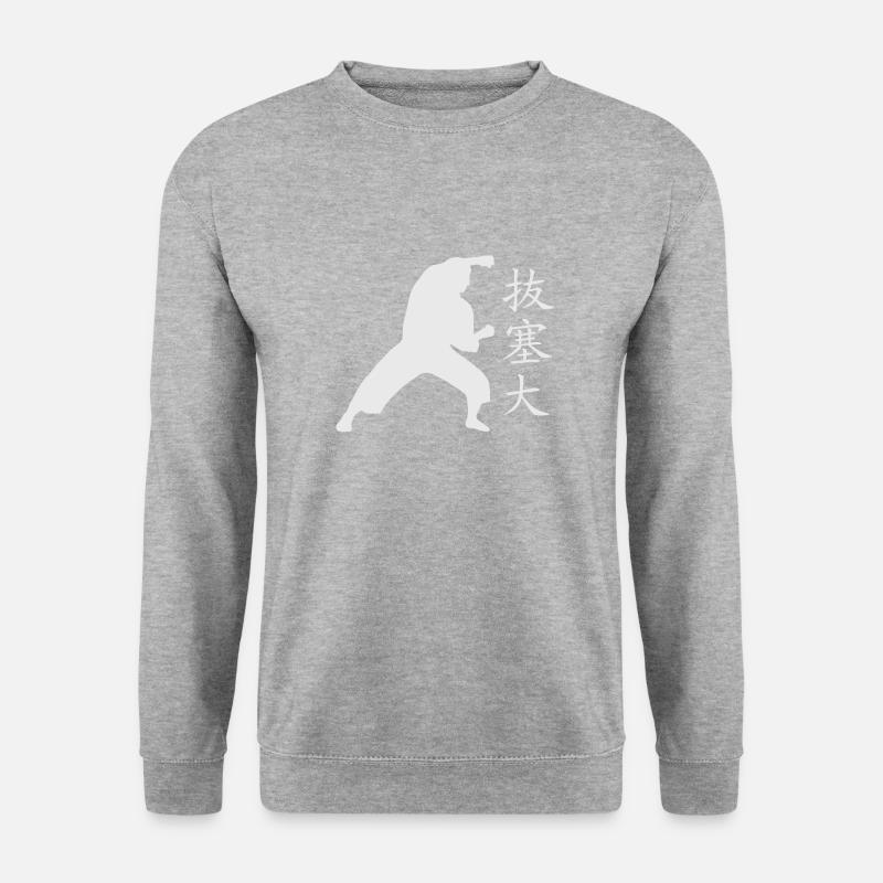 Bassai Dai - Unisex Pullover - Weißgrau meliert