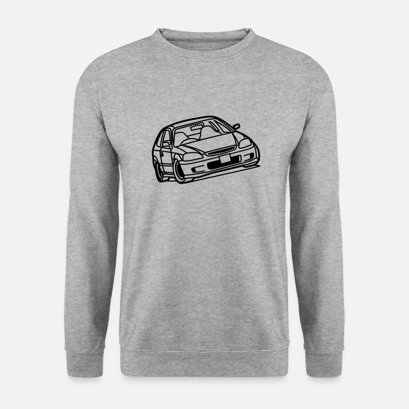 Civic EK - Unisex Sweatshirt - salt & pepper