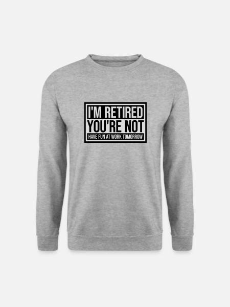 have fun at work - Unisex Sweatshirt - salt & pepper