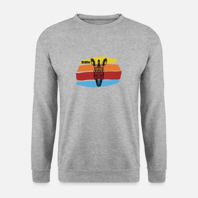 Zebra - Unisex Sweatshirt - salt & pepper