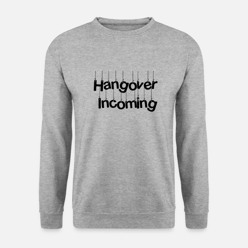 Hangover - Unisex Pullover - Weißgrau meliert
