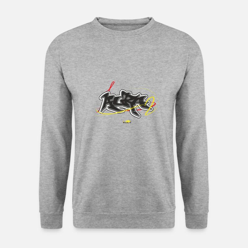 Aura Graffiti - Unisex Sweatshirt - salt & pepper