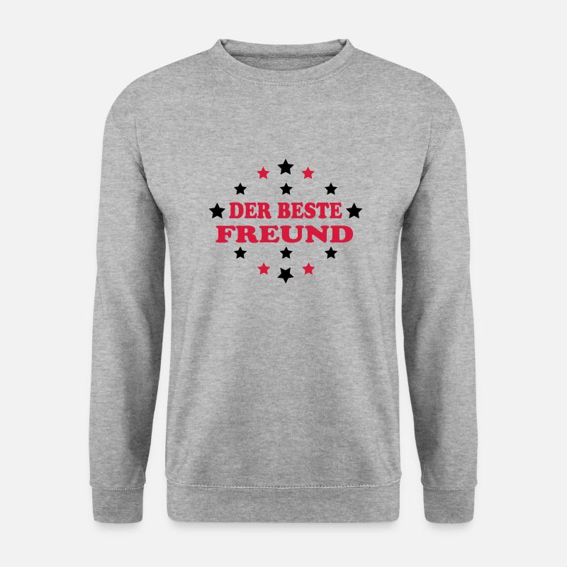 Der beste freund - Unisex Sweatshirt - salt & pepper