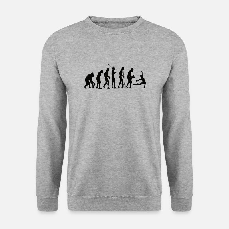 Danseuse de ballet Evolution Danse Ballerine Cours de danse - Sweat-shirt Unisexe - gris chiné