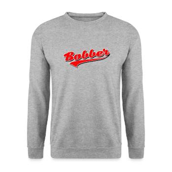 bobber chopper biker autocollant de croisière autocollant - Sweat-shirt Unisexe - gris chiné - Devant - Alina (178cm) & Michal (187cm)