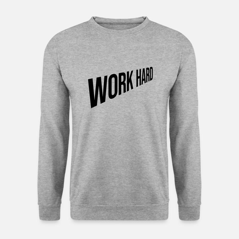 Design Work Hard - Unisex Sweatshirt - salt & pepper
