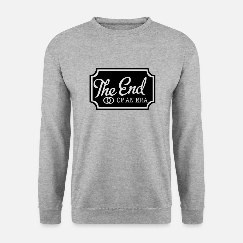 Junggesellenabschied - Unisex Pullover - Weißgrau meliert