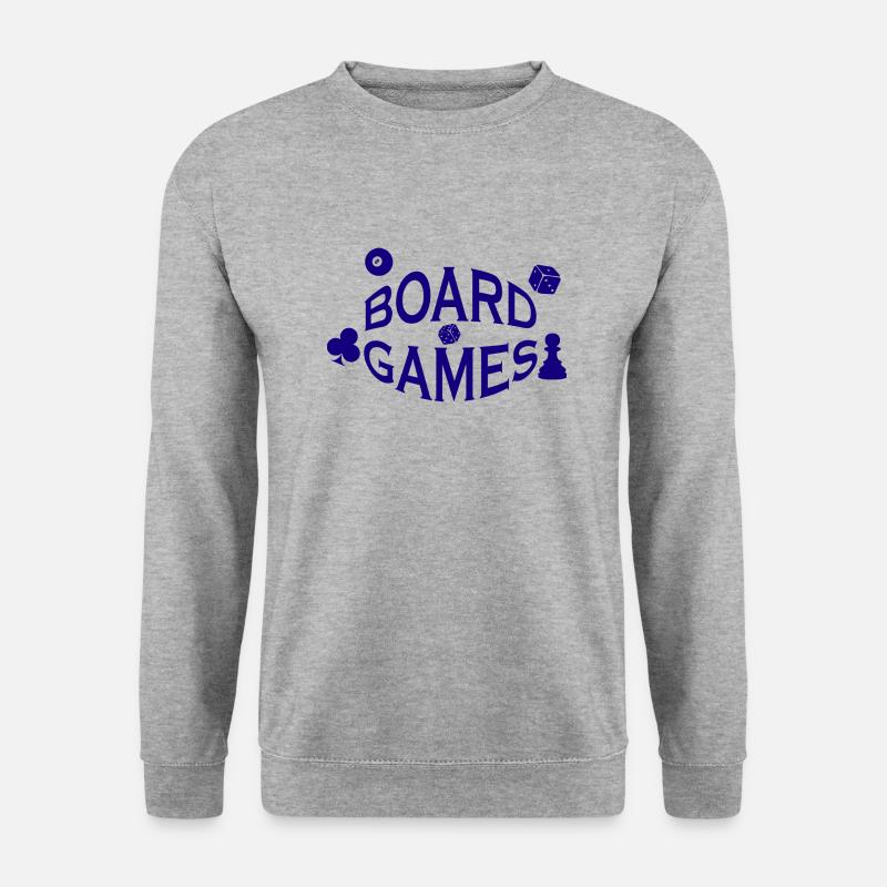 Boardgame Chess Backgammon Game Night - Unisex Sweatshirt - salt & pepper