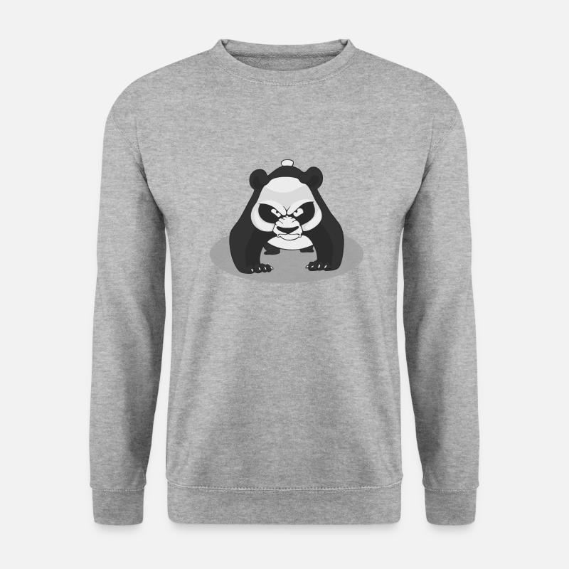 Panda - Unisex Sweatshirt - salt & pepper