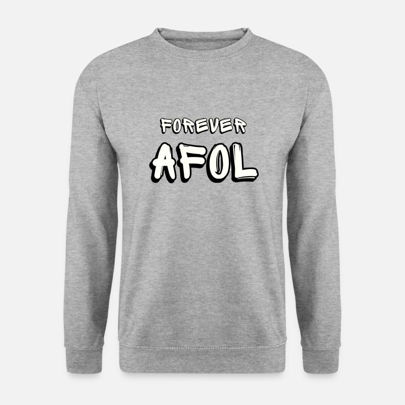 AFOL 4Ever - Unisex Pullover - Weißgrau meliert