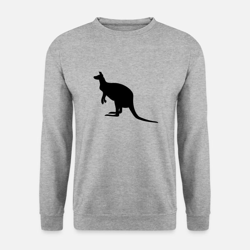 Kangaroo - Unisex Sweatshirt - salt & pepper