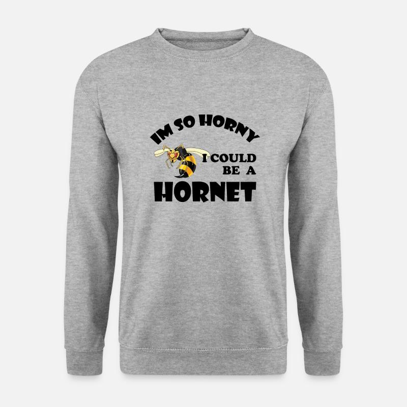 Hornet - Unisex Pullover - Weißgrau meliert