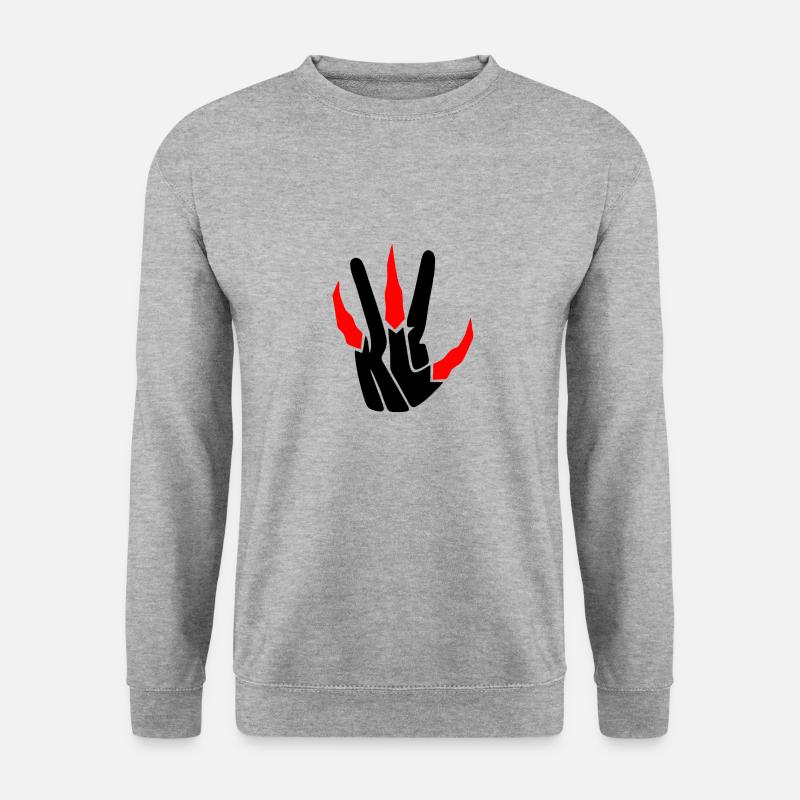 Kawhi Leonard - Unisex Pullover - Weißgrau meliert