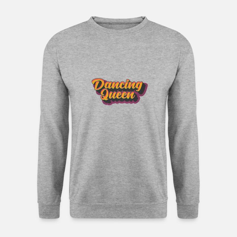Tanzkönigin - Unisex Pullover - Weißgrau meliert