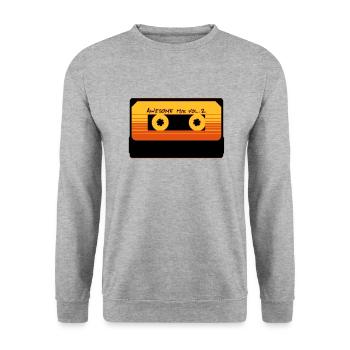 AWESOME MIX Vol. 2 - Unisex Sweatshirt - salt & pepper - Front - Alina (178cm) & Michal (187cm)