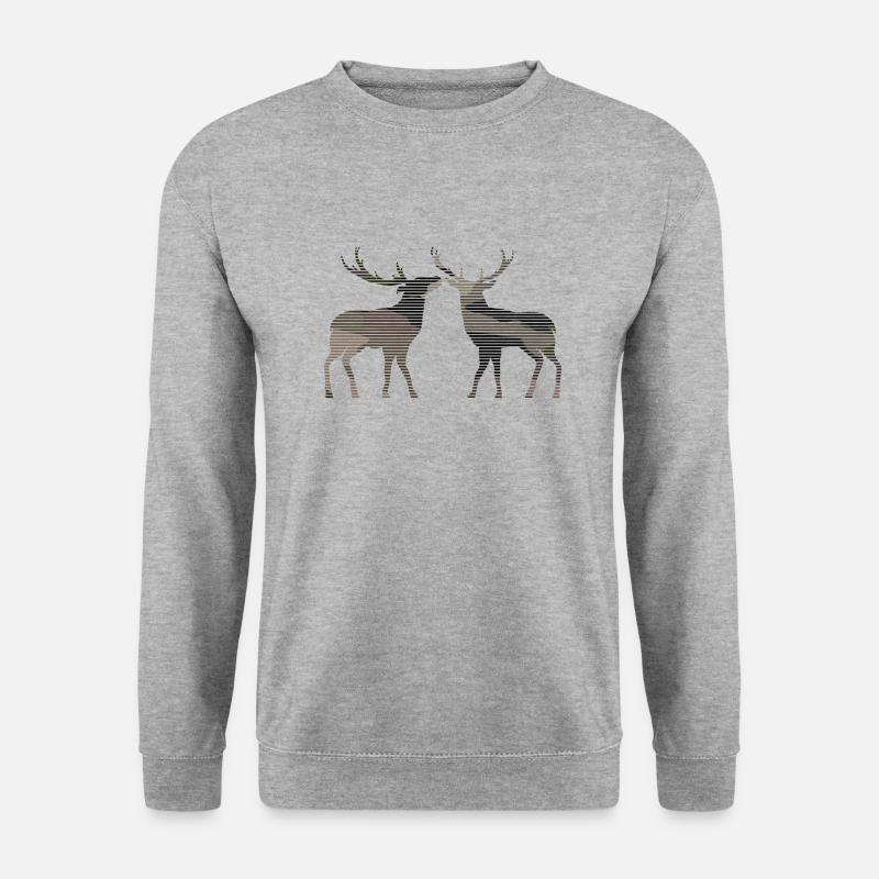 Deer - Unisex Sweatshirt - salt & pepper
