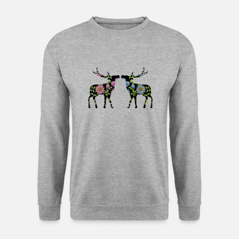 Deer - Unisex Sweatshirt - salt & pepper
