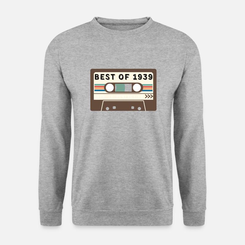 Das Beste von 1939 - Unisex Pullover - Weißgrau meliert
