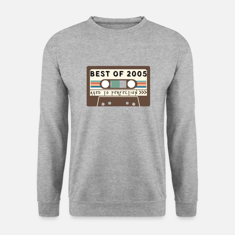 Das Beste aus 2005 - Unisex Pullover - Weißgrau meliert