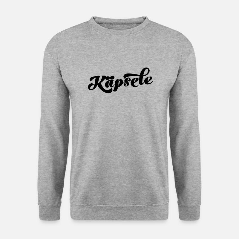 Käpsele - Unisex Pullover - Weißgrau meliert