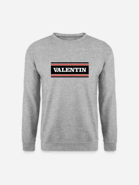 VALENTIN - Sweat-shirt Unisexe - gris chiné