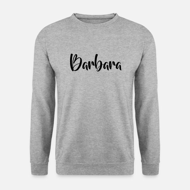 First name - Barbara - Unisex Sweatshirt - salt & pepper