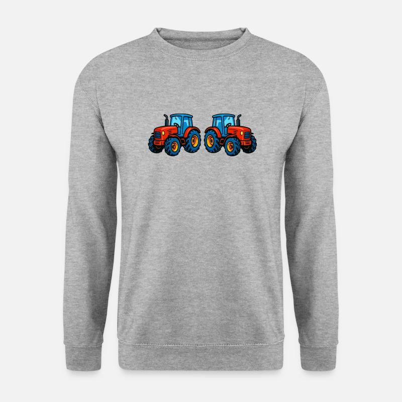 trekker 2 - Unisex Pullover - Weißgrau meliert