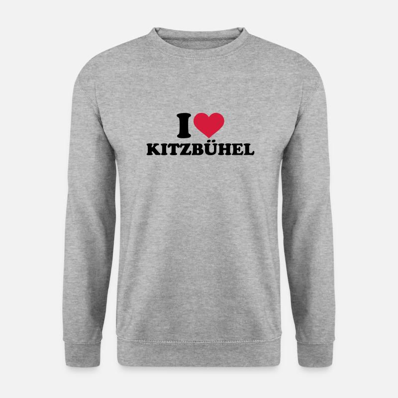 I love Kitzbühel - Unisex Sweatshirt - salt & pepper