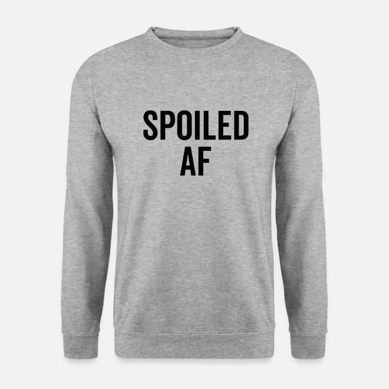 Spoiled AF - Unisex Sweatshirt - salt & pepper