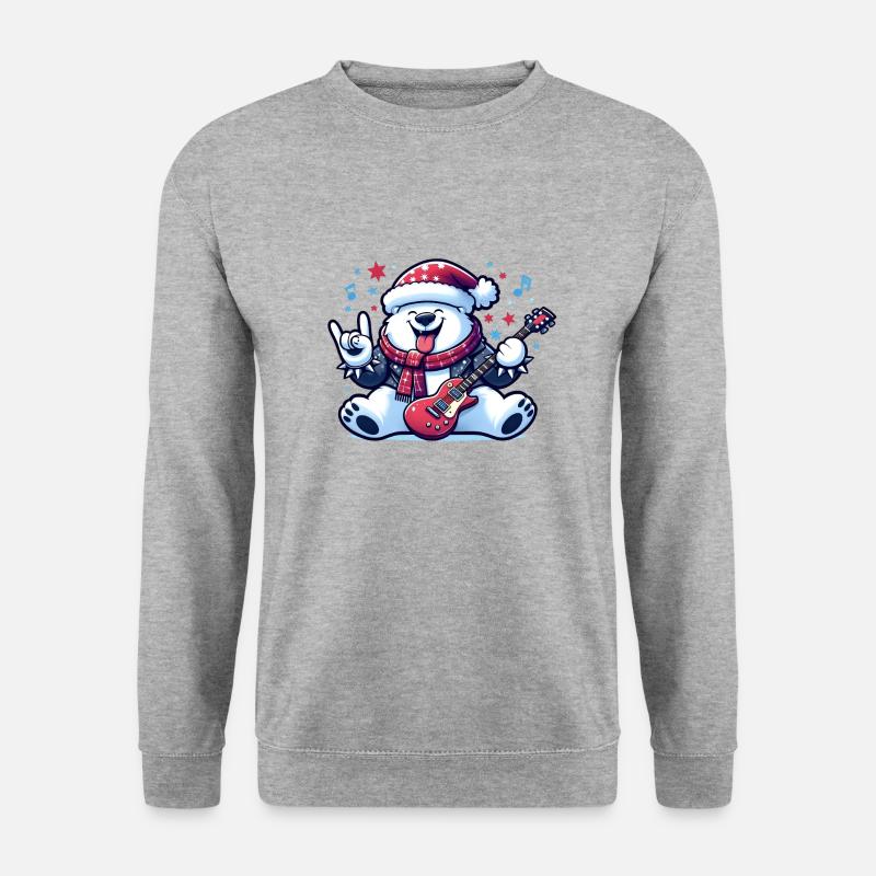 Polar Bear 3 - Unisex Sweatshirt - salt & pepper