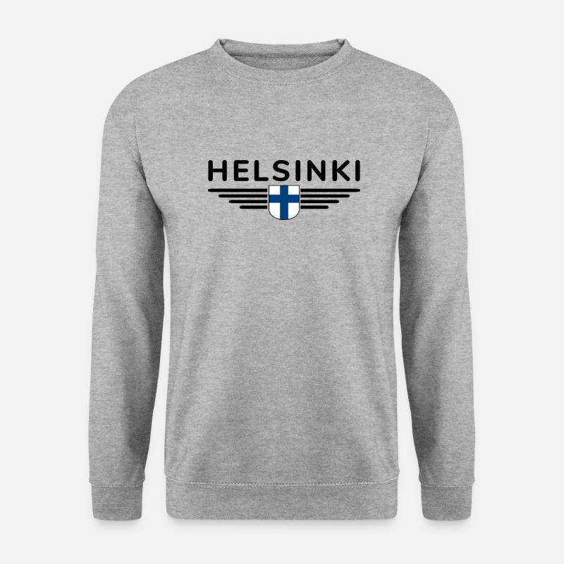Helsinki Design – Nordic Elegance - Unisex Sweatshirt - salt & pepper