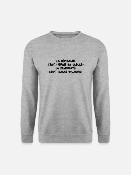 Point de vue - Sweat-shirt Unisexe - gris chiné