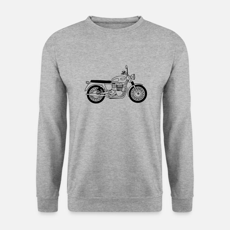 Bonnie - Unisex Pullover - Weißgrau meliert