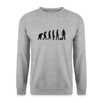 Craft Evolution Craftsman Tool Électronique - Sweat-shirt Unisexe - gris chiné - Devant - Alina (178cm) & Michal (187cm)