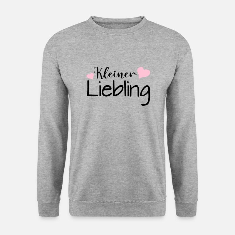 Kleiner Liebling - Unisex Pullover - Weißgrau meliert