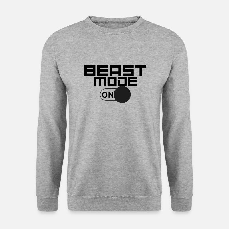 ON - Unisex Pullover - Weißgrau meliert