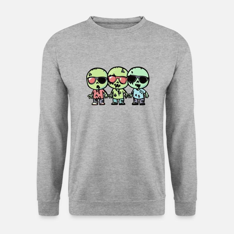 Zombies Halloween - Unisex Sweatshirt - salt & pepper