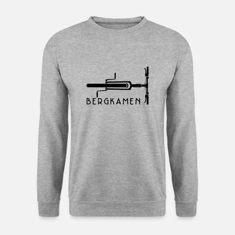 Fahrrad Bergkamen - Unisex Pullover - Weißgrau meliert