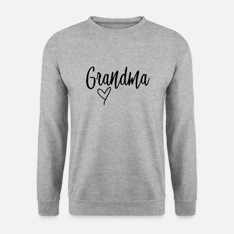 Gorgeous Grandma Day - Unisex Pullover - Weißgrau meliert