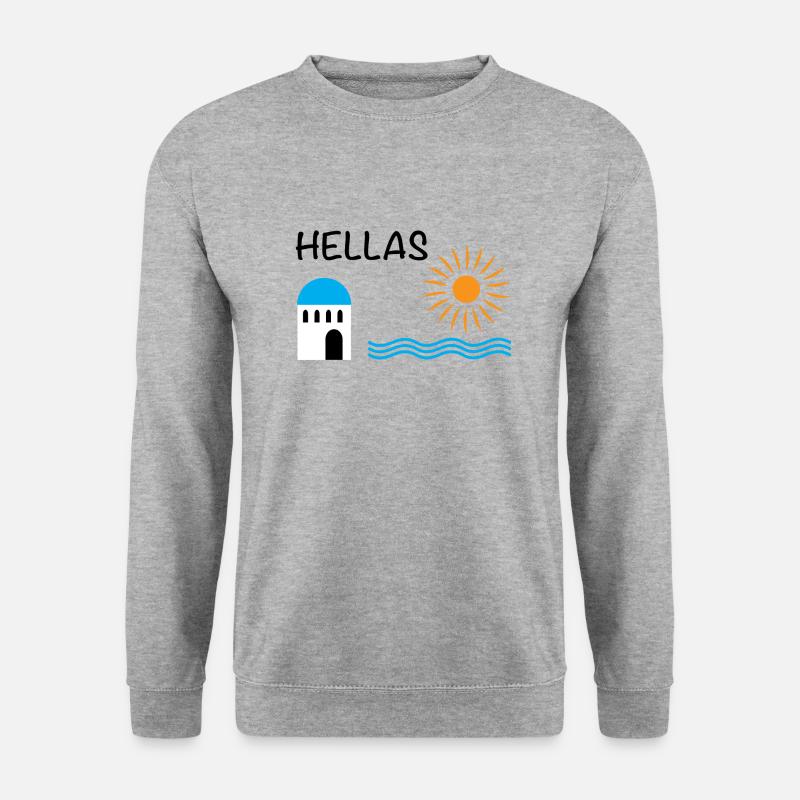 Hellas - Unisex Sweatshirt - salt & pepper