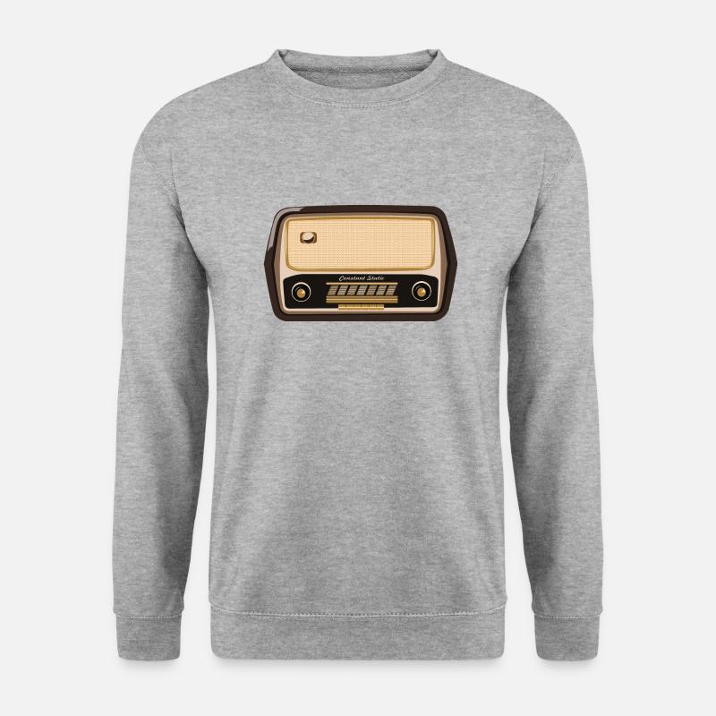 Constant Static - Unisex Pullover - Weißgrau meliert